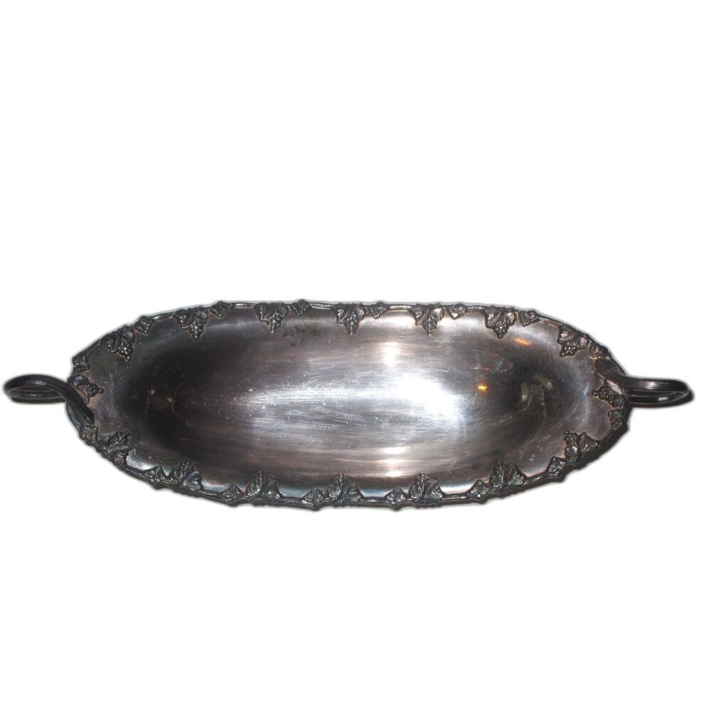 Sheffield Silver on Copper #434 Footed Serving Dish